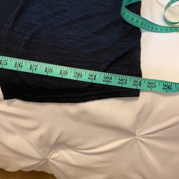 George Navy blue and black long sleeve knit fooler sweater size 1x - Picture 9 of 11